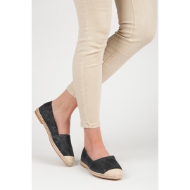 Bestelle Alpargatas con purpurina negro 2