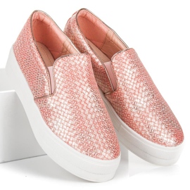 Seastar Zapatillas en la plataforma rosado 3