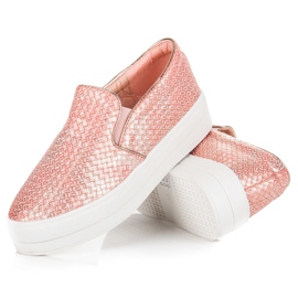 Seastar Zapatillas en la plataforma rosado 4