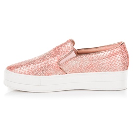 Seastar Zapatillas en la plataforma rosado 5