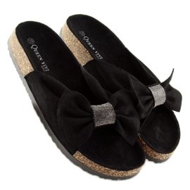Zapatillas corcho negro 218-10 negro 6
