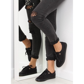 Deportivas negras de mujer MB102 Black negro 1 Deportivas negras de mujer MB102 Black negro 1