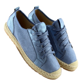 Alpargatas azules BB02P L.BLUE sneakers 5