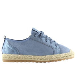 Alpargatas azules BB02P L.BLUE sneakers 6