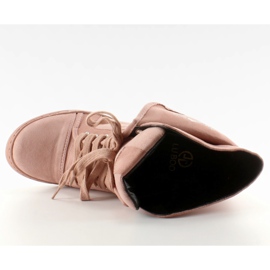Zapatillas de gamuza B12-22 Rosa - grado ii rosado 4
