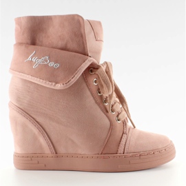 Zapatillas de gamuza B12-22 Rosa - grado ii rosado 5