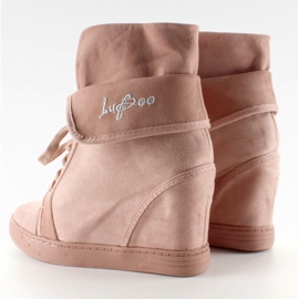 Zapatillas de gamuza B12-22 Rosa - grado ii rosado 6