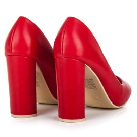 Bombas rojas clásicas rojo 4