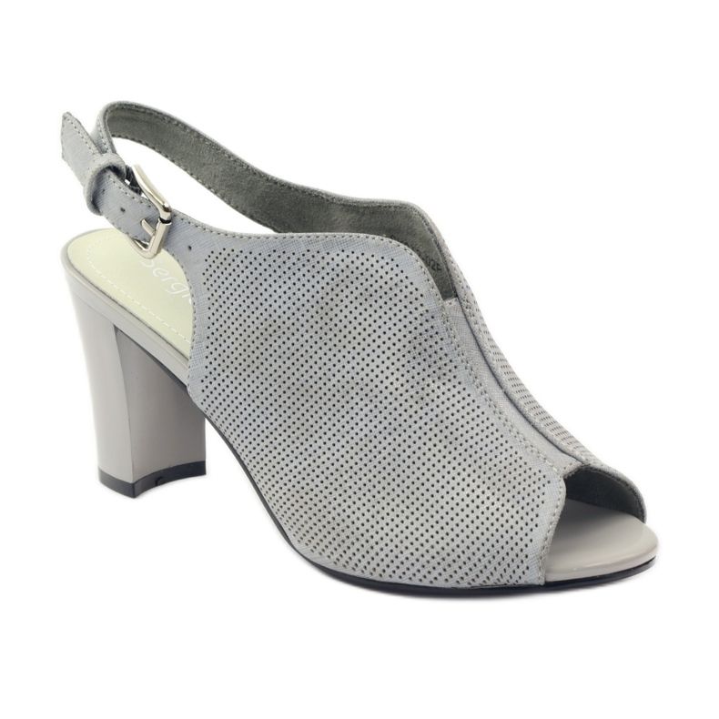 Sandalias en el poste de Sergio Leone 812 gris 1