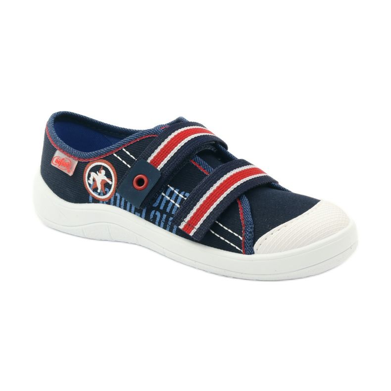 Zapatillas de deporte para niños Befado 672Y058 azul marino rojo blanco 1