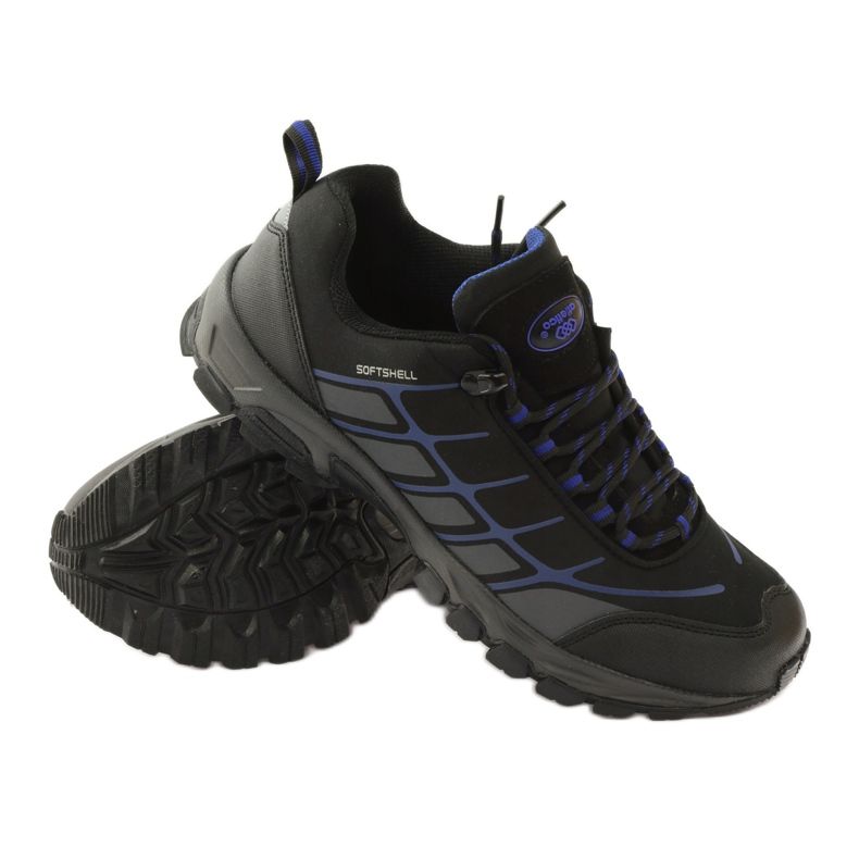 Atletico Softshell deportivo atlético trekking negro azul gris 3 Atletico Softshell deportivo atlético trekking negro azul gris 3