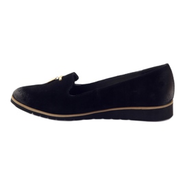 Zapatos con adorno dorado Angello 1346 negro 2
