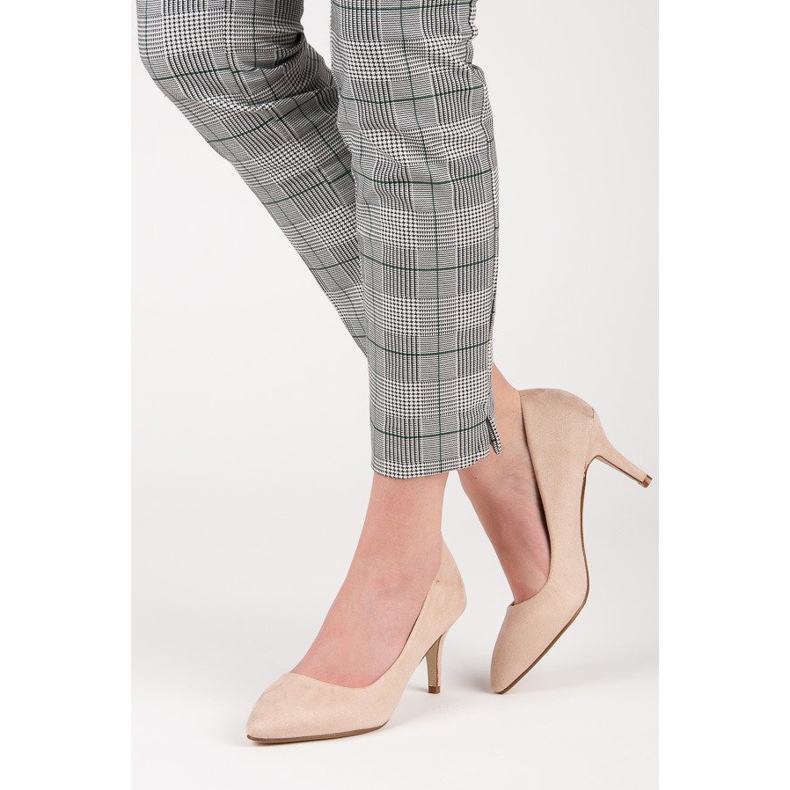 Salón ante tacón alto marrón 2