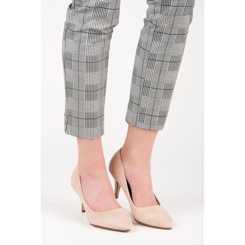 Salón ante tacón alto marrón 1