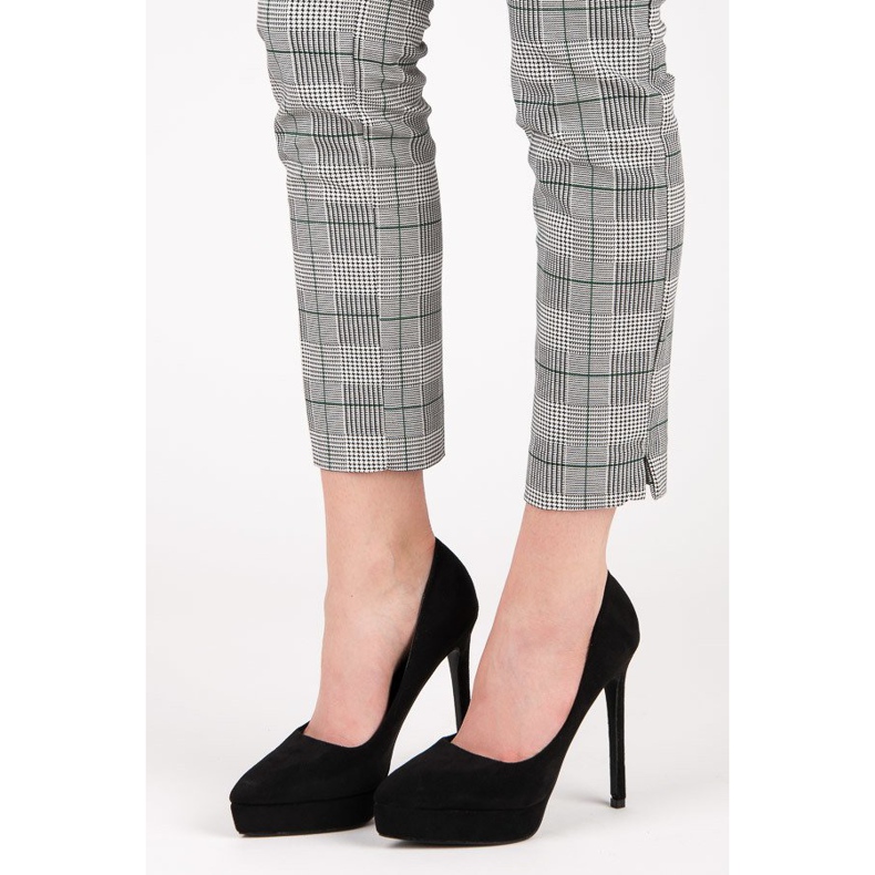 Bestelle Tacones de ante en la plataforma negro 1