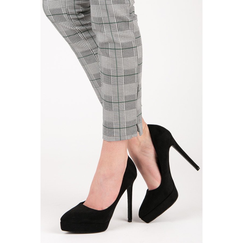 Bestelle Tacones de ante en la plataforma negro 2