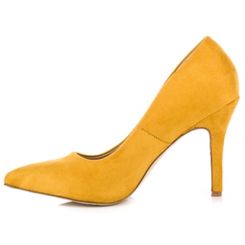Tacones ante amarillo 5