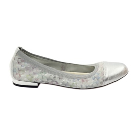 Bailarinas de mujer elásticas Gamis 1402 gris multicolor 1 Bailarinas de mujer elásticas Gamis 1402 gris multicolor 1