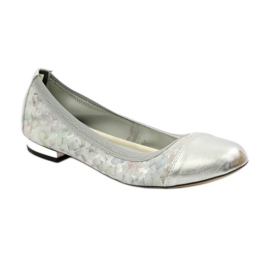 Bailarinas de mujer elásticas Gamis 1402 gris multicolor 2 Bailarinas de mujer elásticas Gamis 1402 gris multicolor 2