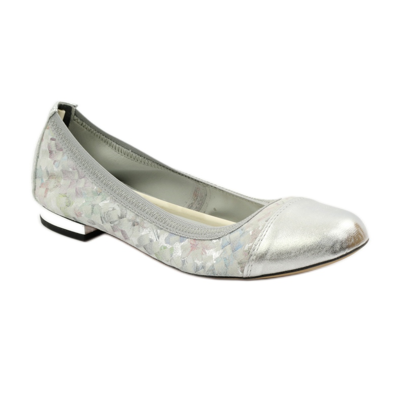 Bailarinas de mujer elásticas Gamis 1402 gris multicolor 2 Bailarinas de mujer elásticas Gamis 1402 gris multicolor 2