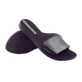 Chanclas piscina Ipanema 26177 brillo negro gris 3 Chanclas piscina Ipanema 26177 brillo negro gris 3