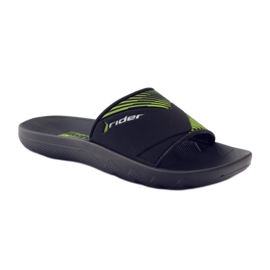 Rider 82325 zapatillas de piscina negro verde 1