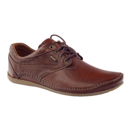 Zapatos casual de hombre Riko 844 marrón 1