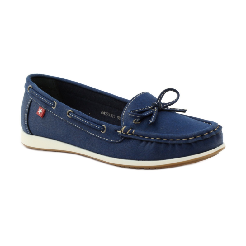 Big Star Mocasines mujer Big-Star 274321 azul marino 1 Big Star Mocasines mujer Big-Star 274321 azul marino 1