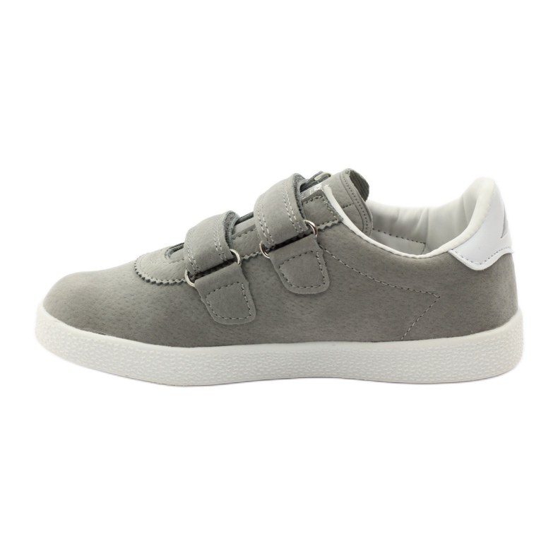 American Club Deportivo deportivo inserto piel americana 2952 gris blanco 2