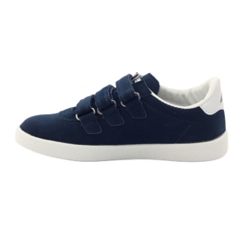 American Club Incrustación de cuero americano deportivo azul marino blanco 2