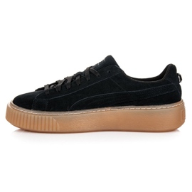 Puma Suede Plataforma Joya Jr negro 3