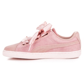 Puma Suede Heart Pebble WN`S rosado 1 Puma Suede Heart Pebble WN`S rosado 1