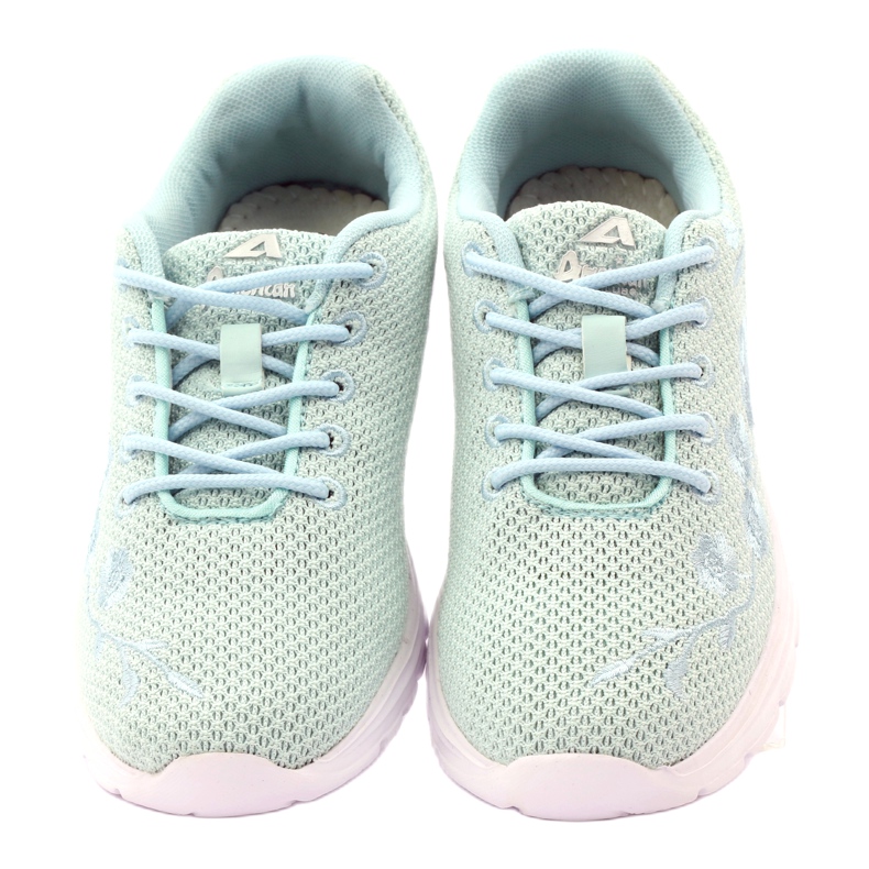 American Club Calzado deportivo con plantilla de piel americana multicolor azul 4