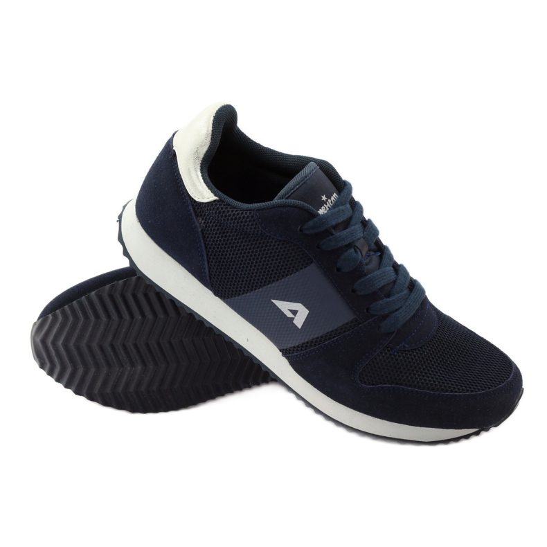 American Club Zapatillas deportivas de mujer American 17022 azul marino 3 American Club Zapatillas deportivas de mujer American 17022 azul marino 3