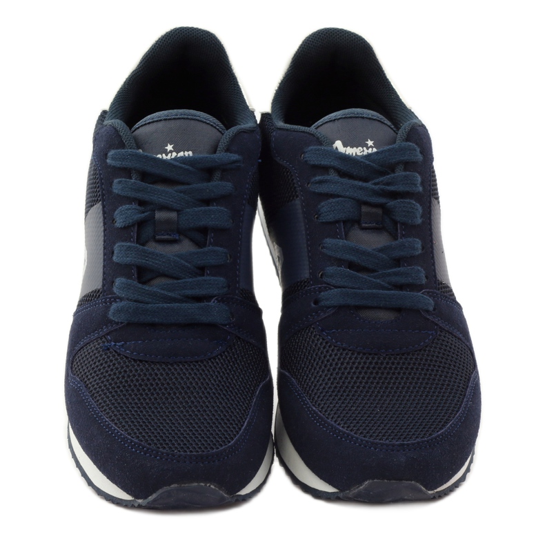 American Club Zapatillas deportivas de mujer American 17022 azul marino 4