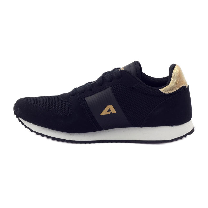 American Club Zapatillas deportivas de mujer American 17022 negro amarillo 2
