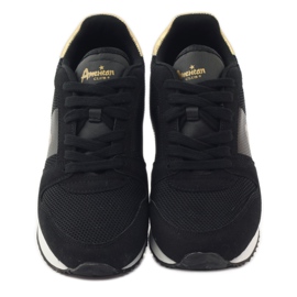 American Club Zapatillas deportivas de mujer American 17022 negro amarillo 4