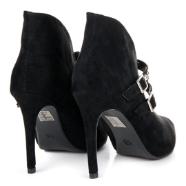 Cm Paris Botas punta primavera negro 2