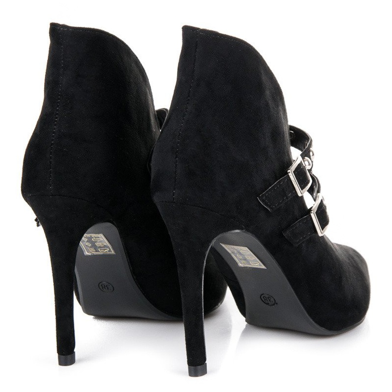 Cm Paris Botas punta primavera negro 2