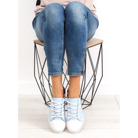 Deportivas azules de mujer FG-2767 Azul 2