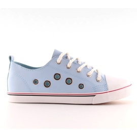 Deportivas azules de mujer FG-2767 Azul 3