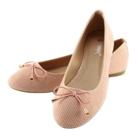 Bailarinas clásicas rosas LK20P Rosa rosado 2
