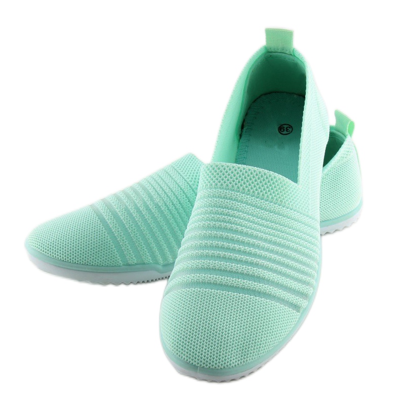 Deportivas mujer menta SB96 Verde 2 Deportivas mujer menta SB96 Verde 2