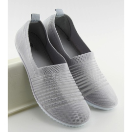 Gris Deportivas grises de mujer SB96 Gris 6