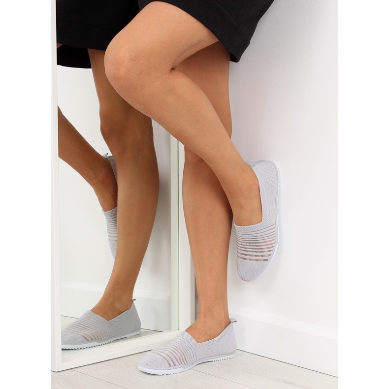 Gris Deportivas grises de mujer SB96 Gris 1