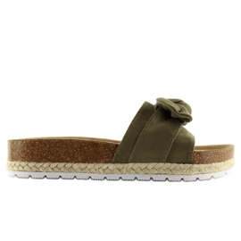 Zapatillas casa esparyl verde SK41 Verde 5
