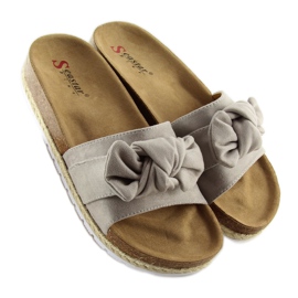 Pantuflas gris esparyl SK41 gris 6