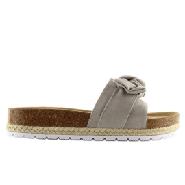 Pantuflas gris esparyl SK41 gris 5