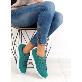 T-1706 Deportivas mujer mar turquesa verde 2