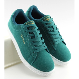 T-1706 Deportivas mujer mar turquesa verde 6